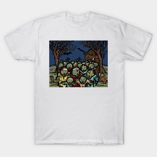 Halloween ghost monster haunted scary ghoul T-Shirt